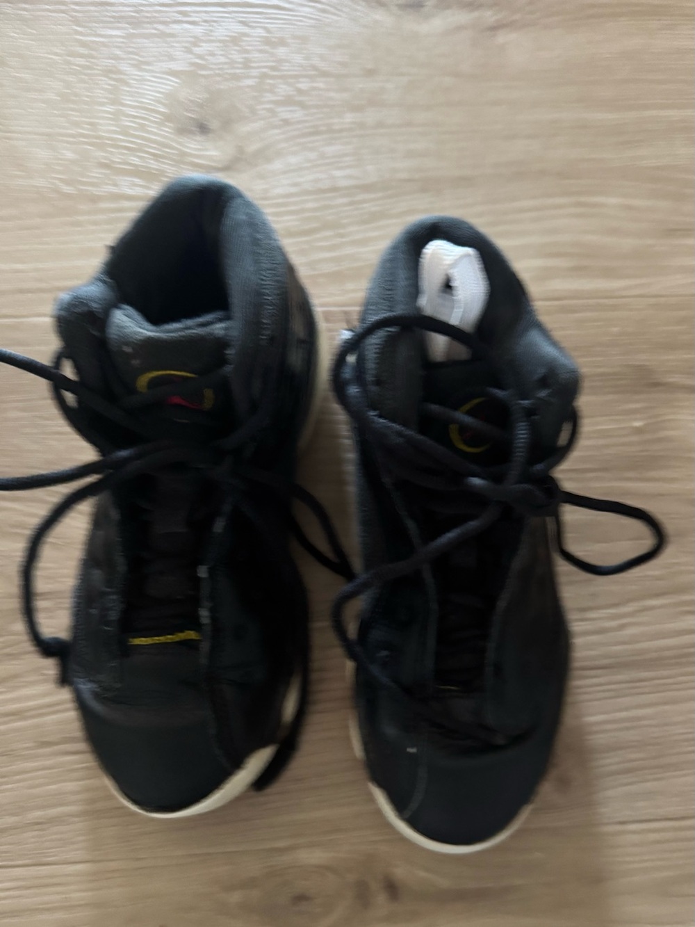 Kids Black Athletic Sneakers